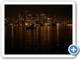 Seattle skyline while flating on Lake Union, August 2011
