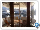 Morning from the aft deck in home port, Sept 2011