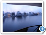 Foggy morning in home port, Nov 2011