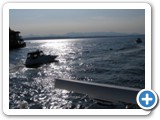Exiting the Ballard Locks into Puget Sound, May 2012