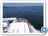 Heading north in Puget Sound to Port of Kingston, June 2011