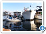 Anchored in Andrews Bay with Olympic Yacht Club, Aug 2012