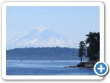 Mt Rainier, cruising home to Seattle, July 2013
